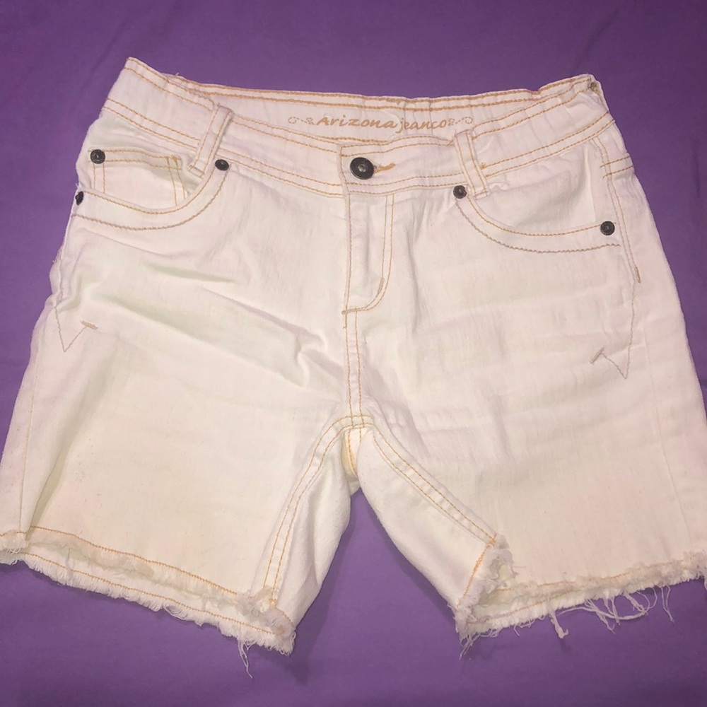 Arizona Jean Company Fray-Hem Shorts